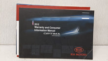 2012 Kia Optima Owners Manual Book Guide OEM Used Auto Parts - Oemusedautoparts1.com