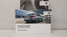 2015 Bmw 323i Owners Manual Book Guide OEM Used Auto Parts - Oemusedautoparts1.com