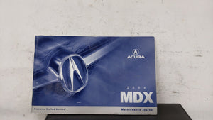 2004 Acura Mdx Owners Manual Book Guide OEM Used Auto Parts - Oemusedautoparts1.com