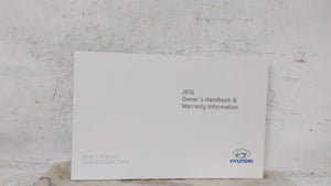 2016 Hyundai Elantra Owners Manual Book Guide OEM Used Auto Parts - Oemusedautoparts1.com