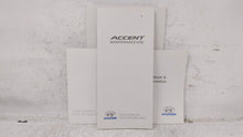 2015 Hyundai Accent Owners Manual Book Guide OEM Used Auto Parts - Oemusedautoparts1.com