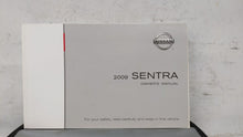 2009 Nissan Sentra Owners Manual Book Guide OEM Used Auto Parts - Oemusedautoparts1.com