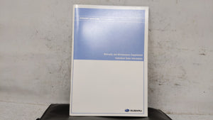 2007 Subaru Impreza Owners Manual Book Guide OEM Used Auto Parts - Oemusedautoparts1.com