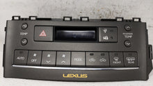 2010-2012 Lexus Hs250h Climate Control Module Temperature AC/Heater Replacement P/N:84010-75040 Fits 2010 2011 2012 OEM Used Auto Parts - Oemusedautoparts1.com