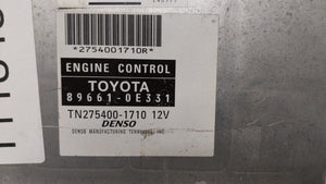 2009-2010 Toyota Highlander Engine Computer Ecu Pcm Ecm Pcu Oem 111343 - Oemusedautoparts1.com