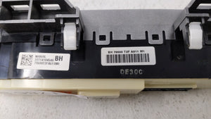 2013-2015 Honda Accord Climate Control Module Temperature AC/Heater Replacement P/N:79600T2FA611M1 BH79600T2FA611M1 Fits OEM Used Auto Parts - Oemusedautoparts1.com