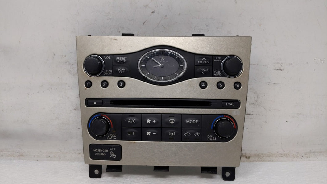 2011-2012 Lexus Ct200h Radio Control Panel - Oemusedautoparts1.com