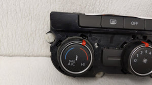 2013-2015 Volkswagen Tiguan Ac Heater Climate Control Temperature Oem 112213 - Oemusedautoparts1.com