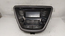 2013 Hyundai Elantra Radio AM FM Cd Player Receiver Replacement P/N:96170-3X165 96170-3X161RA5 Fits OEM Used Auto Parts