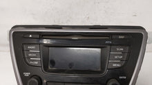 2013 Hyundai Elantra Radio AM FM Cd Player Receiver Replacement P/N:96170-3X165 96170-3X161RA5 Fits OEM Used Auto Parts - Oemusedautoparts1.com