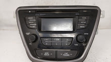 2013 Hyundai Elantra Radio AM FM Cd Player Receiver Replacement P/N:96170-3X165 96170-3X161RA5 Fits OEM Used Auto Parts