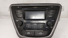 2013 Hyundai Elantra Radio AM FM Cd Player Receiver Replacement P/N:96170-3X165 96170-3X161RA5 Fits OEM Used Auto Parts - Oemusedautoparts1.com