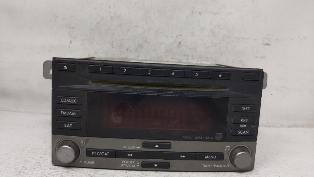 2009-2013 Subaru Forester Am Fm Cd Player Radio Receiver 112404 - Oemusedautoparts1.com