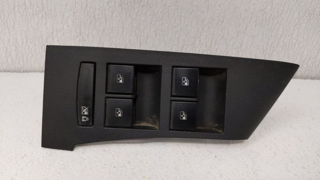 2012-2014 Buick Verano Master Power Window Switch Replacement Driver Side Left P/N:20830824 20854239 Fits 2010 2011 2012 2013 2014 OEM Used Auto Parts - Oemusedautoparts1.com