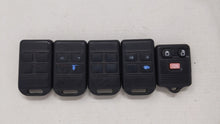 Lot Of 5 AFTERMARKET Keyless Entry Remote Fob Mixed Fcc Ids Mixed Part - Oemusedautoparts1.com