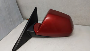 2008-2014 Cadillac Cts Driver Left Side View Power Door Mirror Red 114296 - Oemusedautoparts1.com