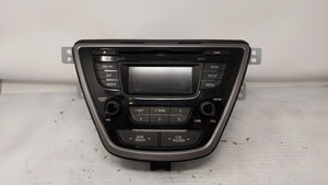 2013 Hyundai Elantra Radio AM FM Cd Player Receiver Replacement P/N:96170-3X155RA5 96170-3X155RA5 Fits OEM Used Auto Parts