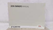 2016 Kia Forte Owners Manual Book Guide OEM Used Auto Parts - Oemusedautoparts1.com