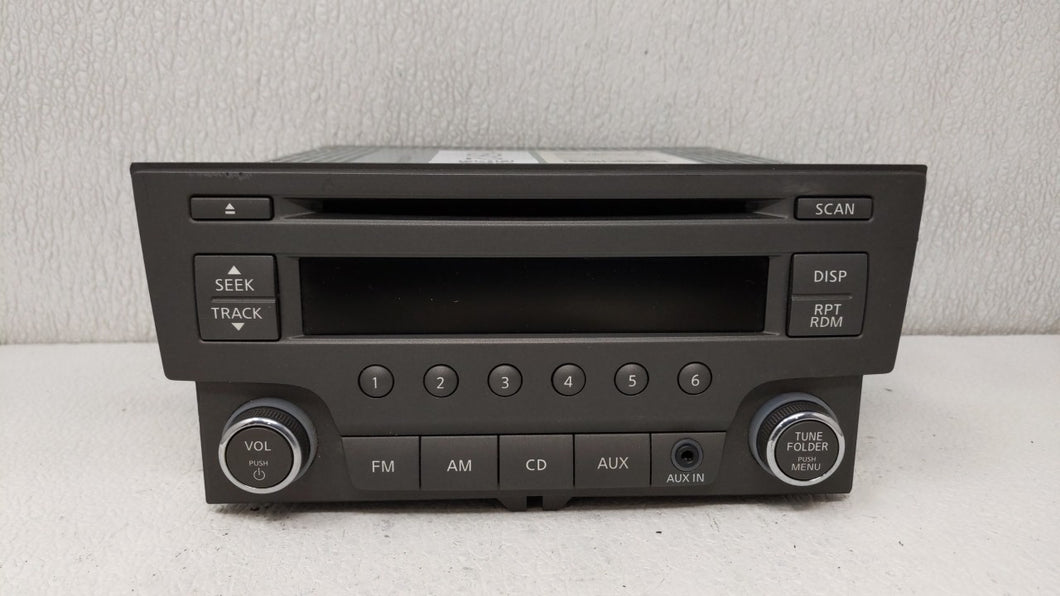 2013-2014 Nissan Sentra Radio AM FM Cd Player Receiver Replacement P/N:PN-3365M 28185-3RA2A Fits 2013 2014 OEM Used Auto Parts