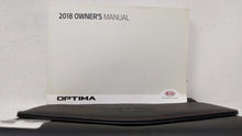 2018 Kia Optima Owners Manual Book Guide OEM Used Auto Parts - Oemusedautoparts1.com