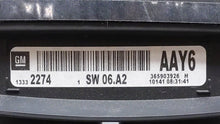 2011 Buick Regal Instrument Cluster Speedometer Gauges P/N:20970757 13332274 Fits OEM Used Auto Parts
