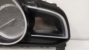 2016 Scion Ia Instrument Cluster Speedometer Gauges P/N:160216006 D472E DD1D Fits OEM Used Auto Parts - Oemusedautoparts1.com