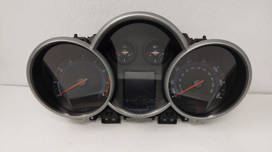 2012 Chevrolet Cruze Instrument Cluster Speedometer Gauges P/N:95940656 95487986 Fits OEM Used Auto Parts - Oemusedautoparts1.com