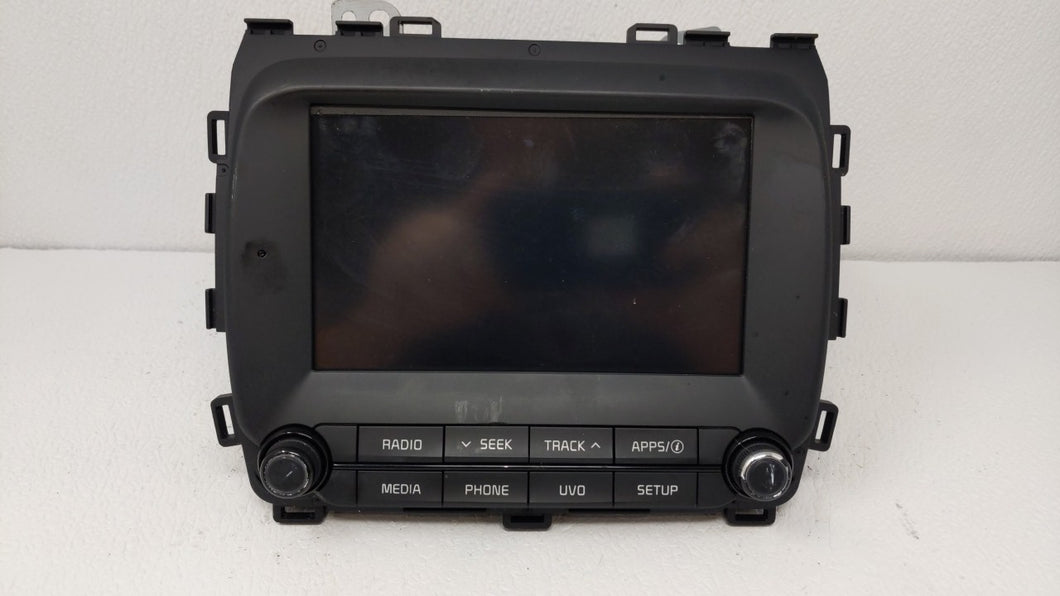 2017-2018 Kia Forte Radio AM FM Cd Player Receiver Replacement P/N:96160-B0010,96160-B0010WK 96160-B0010WK Fits 2017 2018 OEM Used Auto Parts - Oemusedautoparts1.com