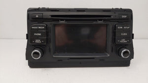 2016-2018 Kia Optima Radio AM FM Cd Player Receiver Replacement P/N:96180-D5100WK 96180-D5100WK Fits 2016 2017 2018 OEM Used Auto Parts