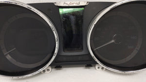 2011-2015 Hyundai Sonata Instrument Cluster Speedometer Gauges P/N:94001-4R003 94001-4R002 Fits 2011 2012 2013 2014 2015 OEM Used Auto Parts - Oemusedautoparts1.com