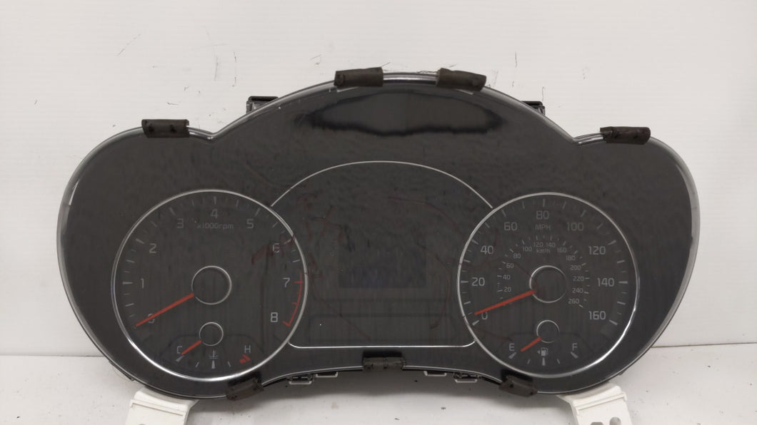 2015 Kia Forte Instrument Cluster Speedometer Gauges P/N:94001-A7300 Fits 2014 2016 OEM Used Auto Parts - Oemusedautoparts1.com