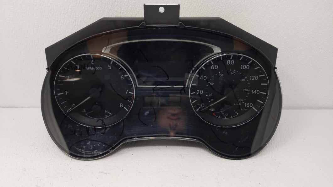 2015 Nissan Altima Instrument Cluster Speedometer Gauges P/N:24810 9HP0A Fits OEM Used Auto Parts - Oemusedautoparts1.com