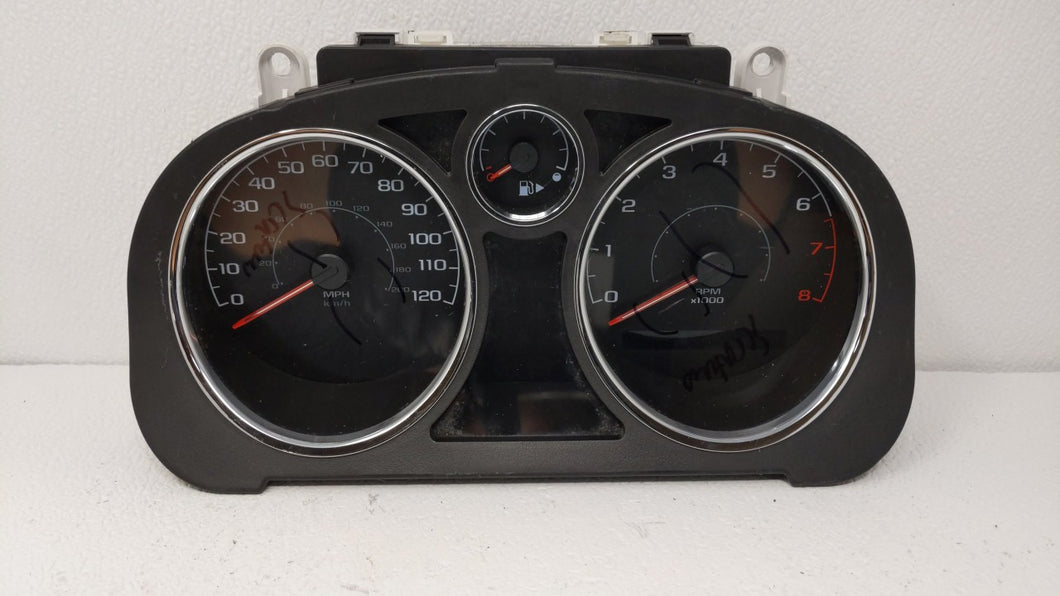 2008-2010 Chevrolet Cobalt Instrument Cluster Speedometer Gauges P/N:15908167 Fits 2008 2009 2010 OEM Used Auto Parts - Oemusedautoparts1.com