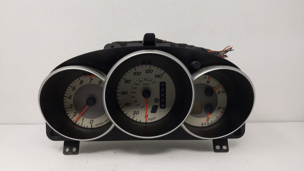 2007-2009 Mazda 3 Instrument Cluster Speedometer Gauges P/N:85 BAS1 A Fits 2007 2008 2009 OEM Used Auto Parts