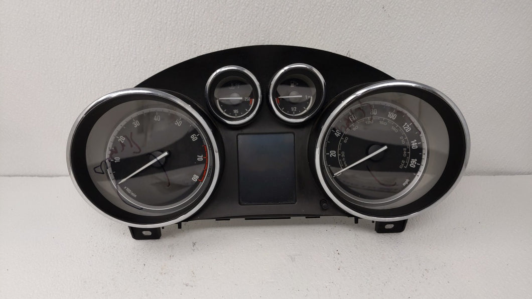 2012 Buick Verano Instrument Cluster Speedometer Gauges Fits OEM Used Auto Parts - Oemusedautoparts1.com