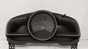 2014 Mazda 3 Instrument Cluster Speedometer Gauges P/N:HABHN1F CBJS9D Fits OEM Used Auto Parts - Oemusedautoparts1.com