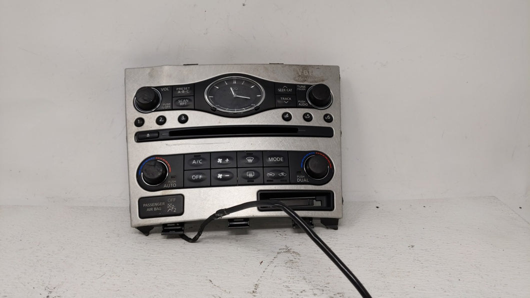 2011-2013 Lexus Ct200h Radio Control Panel - Oemusedautoparts1.com