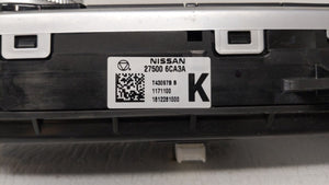 2019 Nissan Altima Climate Control Module Temperature AC/Heater Replacement P/N:27500 6CA4A 27500 6CA3A Fits OEM Used Auto Parts