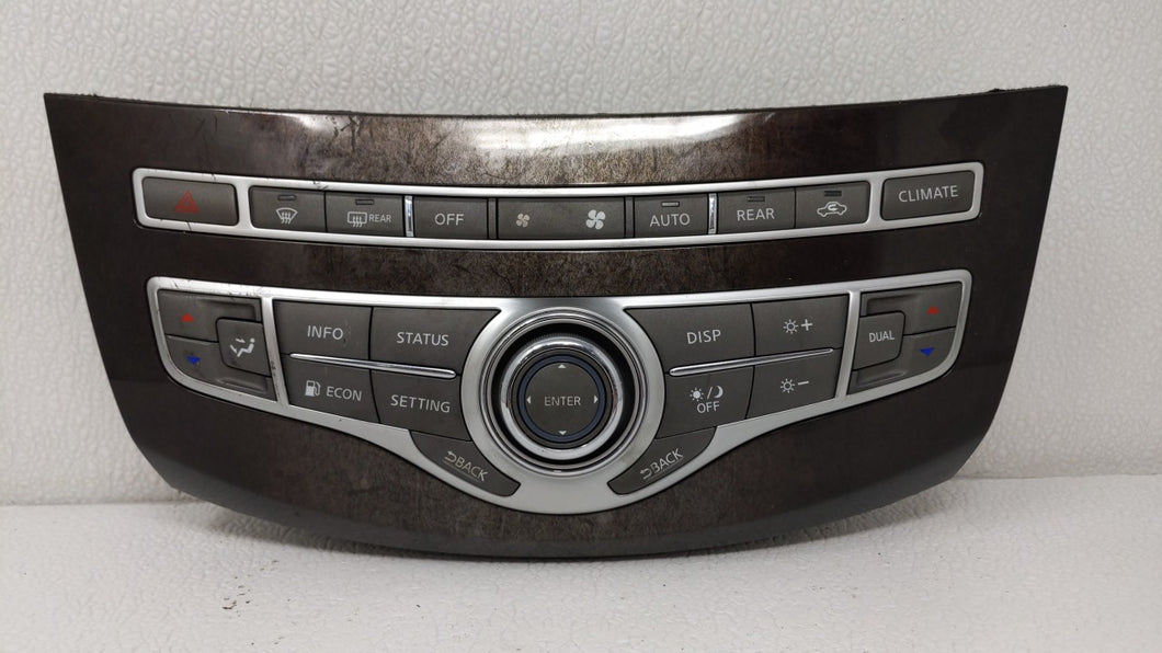 2015 Infiniti Qx60 Ac Heater Climate Control Temperature Oem 120186 - Oemusedautoparts1.com