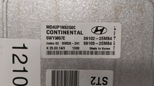 2014-2016 Hyundai Elantra PCM Engine Computer ECU ECM PCU OEM P/N:39102-2EMB5 39103-2EMB5 Fits 2014 2015 2016 OEM Used Auto Parts