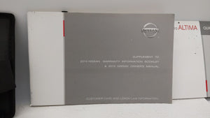 2010 Nissan Altima Owners Manual 131277 - Oemusedautoparts1.com