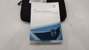 2005 Mazda 6 Owners Manual Book Guide OEM Used Auto Parts - Oemusedautoparts1.com