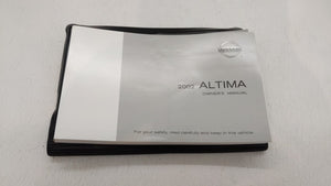 2002 Nissan Altima Owners Manual Book Guide OEM Used Auto Parts - Oemusedautoparts1.com