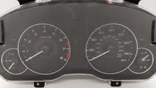 2012 Subaru Legacy Instrument Cluster Speedometer Gauges P/N:85003AJ61 A 0399002 Fits OEM Used Auto Parts - Oemusedautoparts1.com