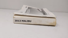 2013 Chevrolet Malibu Owners Manual Book Guide OEM Used Auto Parts - Oemusedautoparts1.com