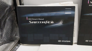 2010 Hyundai Santa Fe Owners Manual Book Guide OEM Used Auto Parts - Oemusedautoparts1.com