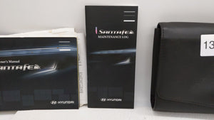 2010 Hyundai Santa Fe Owners Manual Book Guide OEM Used Auto Parts - Oemusedautoparts1.com