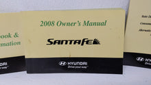 2008 Hyundai Santa Fe Owners Manual Book Guide OEM Used Auto Parts - Oemusedautoparts1.com