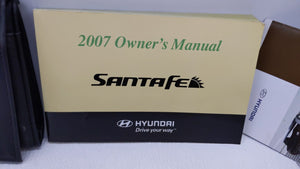 2007 Hyundai Santa Fe Owners Manual Book Guide OEM Used Auto Parts - Oemusedautoparts1.com