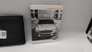 2013 Ford Fusion Owners Manual Book Guide OEM Used Auto Parts - Oemusedautoparts1.com